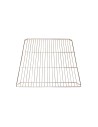 Rejilla plana inox con parada lateral 80x60cm