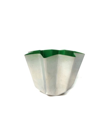molde pandoro aluminio, teflón verde