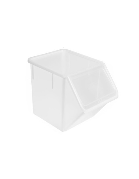 CUBETA DE INGREDIENTES CON TAPA TRANSPARENTE 40 LITROS