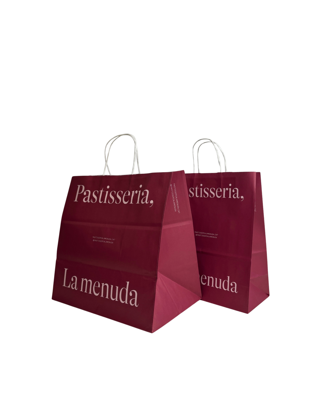 BOLSAS DE PAPEL ASA RIZADA PERSONALIZADAS