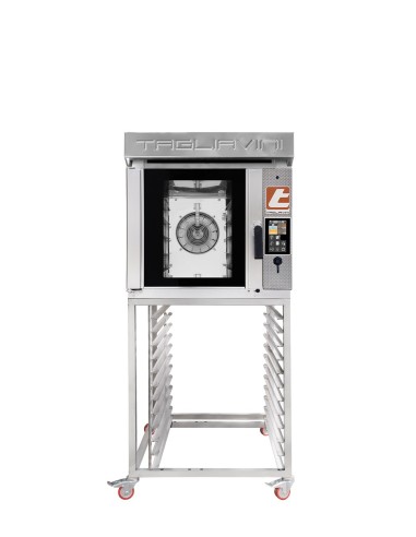 Horno Tagliavini Termovent de 5 bandejas con soporte