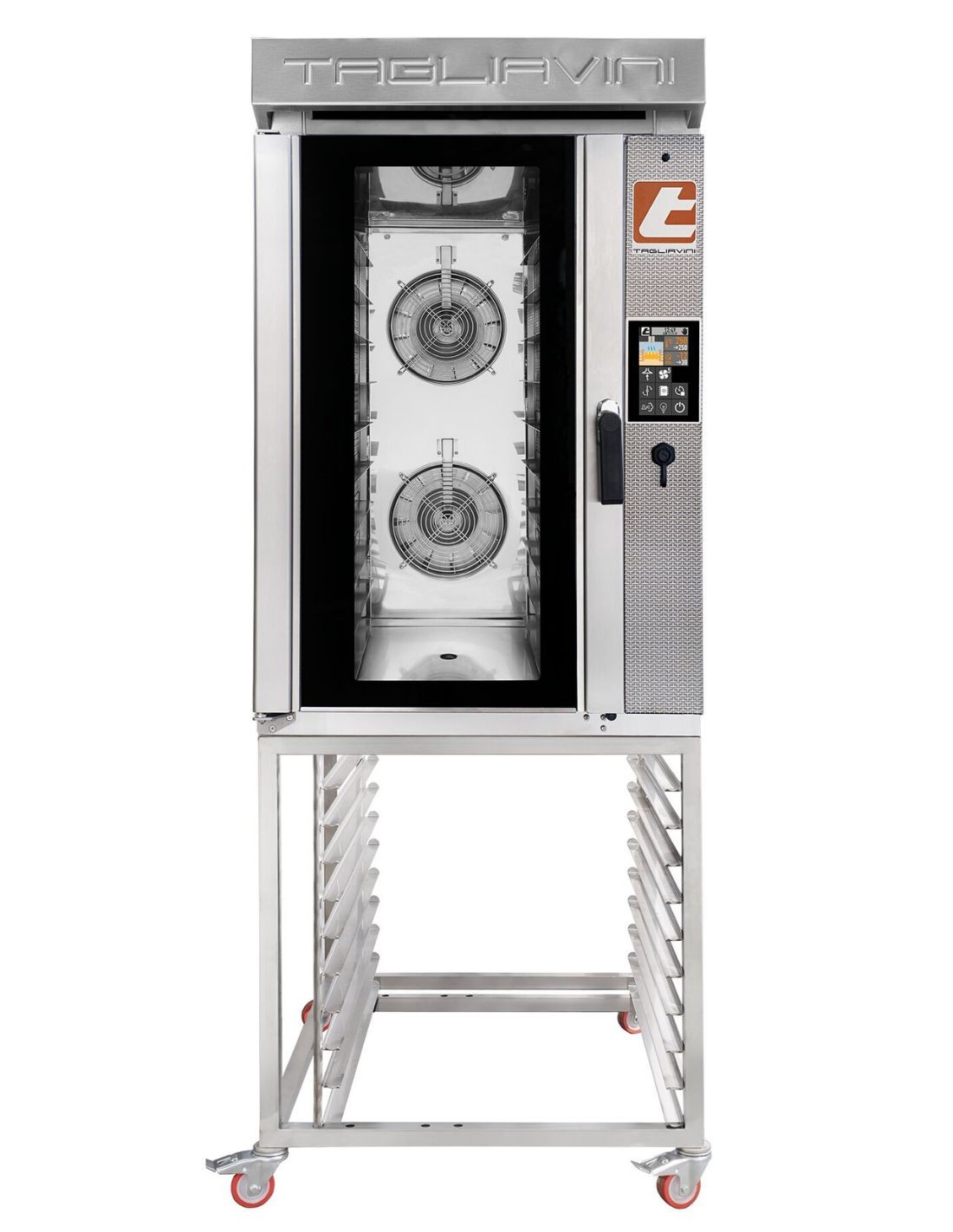 Horno Tagliavini Termovent de 10 bandejas con soporte