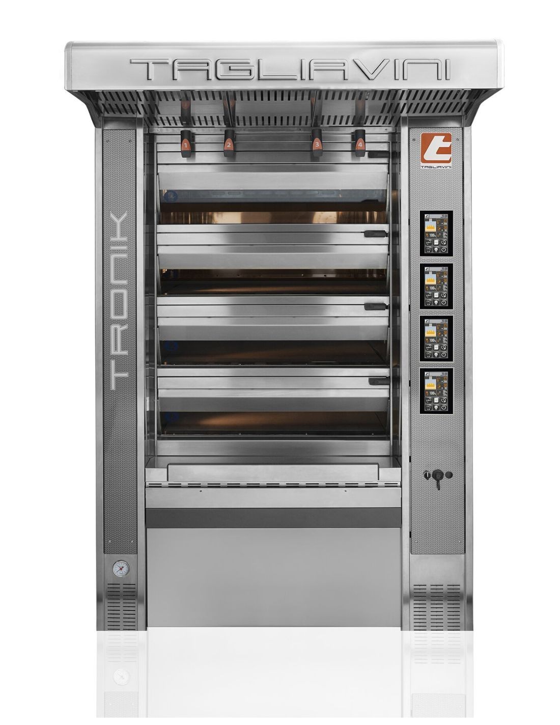 Horno de pisos Tagliavini Tronik de 4 cámaras