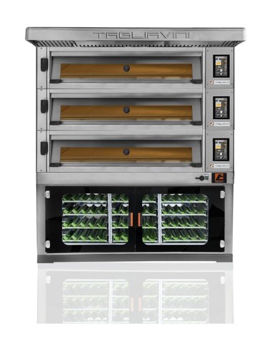 Horno modular Tagliavini 3 cámaras con fermentadora
