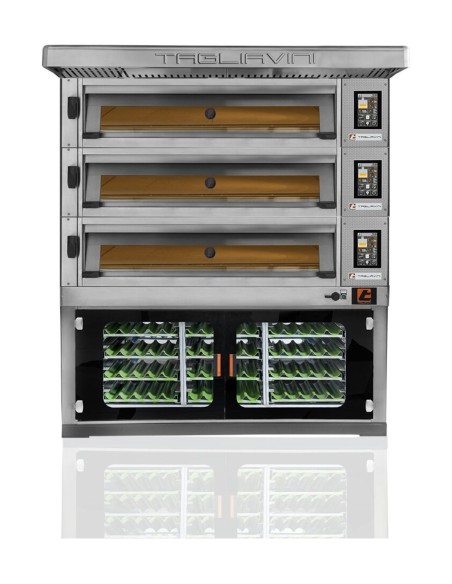 Horno modular Tagliavini 3 cámaras con fermentadora
