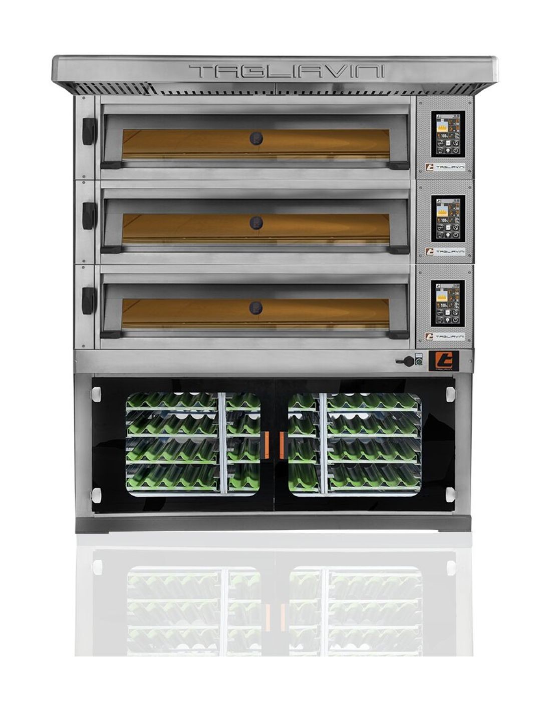 Horno modular Tagliavini 3 cámaras con fermentadora