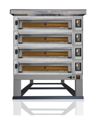 Horno modular Tagliavini 4 cámaras sobre soporte