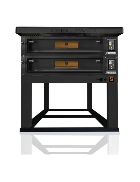Horno de pisos Tagliavini 2 pisos color negro