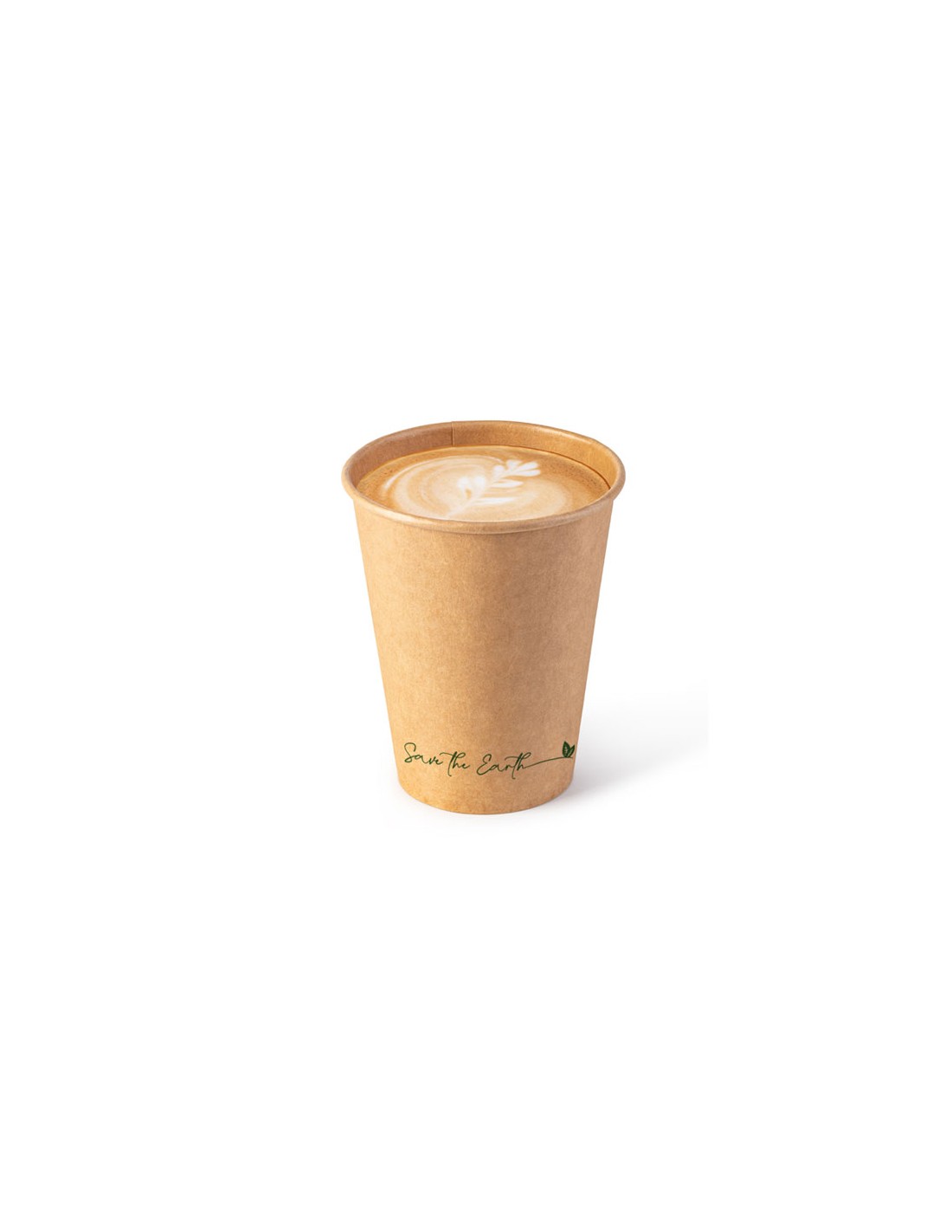 VASO DE PAPEL DESECHABLE KRAFT (PACK 100 UN)