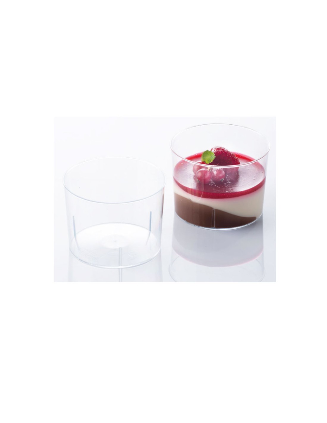 Taza forma de cubo para degustaciones