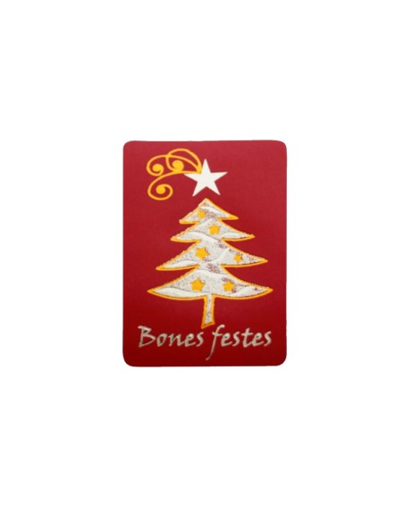Etiqueta adhesiva de Navidad BONES FESTES