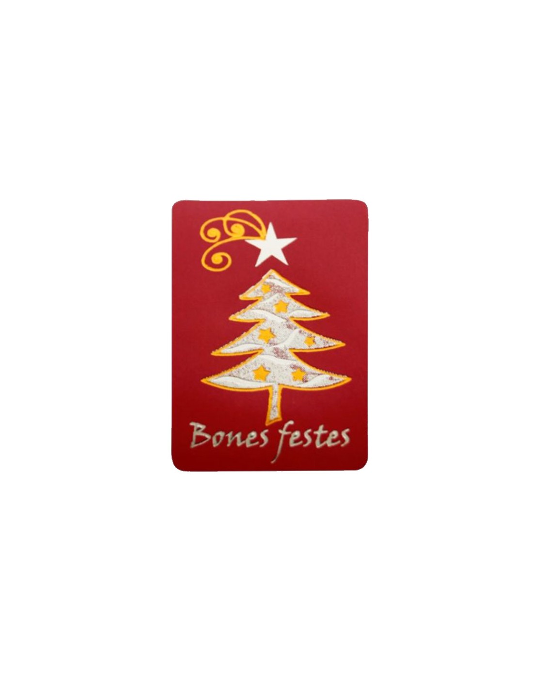 Etiqueta adhesiva de Navidad BONES FESTES