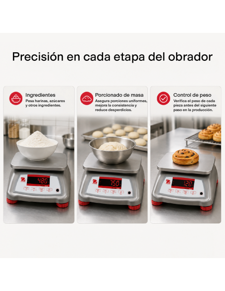 BÁSCULA COMPACTA 15 KG OHAUS VALOR 2000