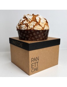 caja panettone bajo de 750-900 gr color kraft 2