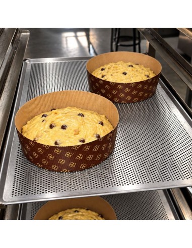 CAJA MOLDE RÍGIDO BAJO PARA PANETTONE 950 GR...