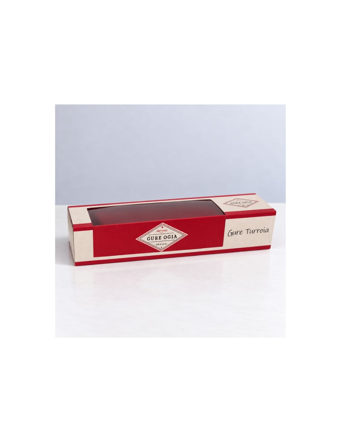 CAJA PERSONALIZADA PARA TURRÓN INDIVIDUAL