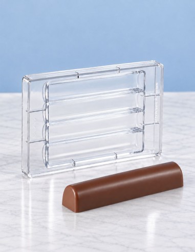MOLDE FORMA CURVAS PARA TURRÓN DE CHOCOLATE