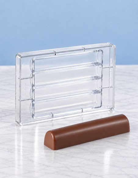 MOLDE FORMA CURVAS PARA TURRÓN DE CHOCOLATE