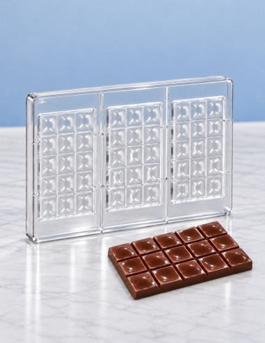 MOLDE DE POLICARBONATO TABLETA 2 CHOCOLATE...