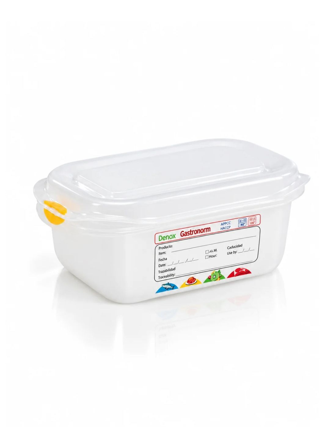 HERMÉTICO GASTRONORM PLÁSTICO GN 1/9