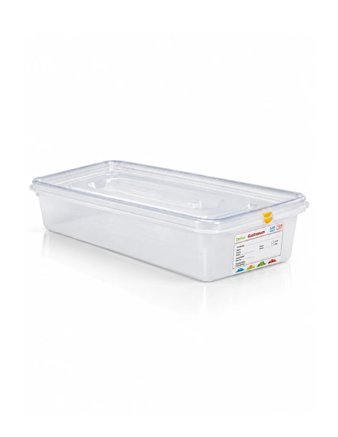 CONTENEDOR NO HERMÉTICO GASTRONORM PLÁSTICO GN 1/1