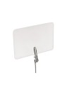 Mini pizarras blancas para portaprecios (pack 50 un)