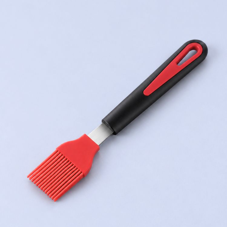 Pincel de silicona rojo 20,5 cm
