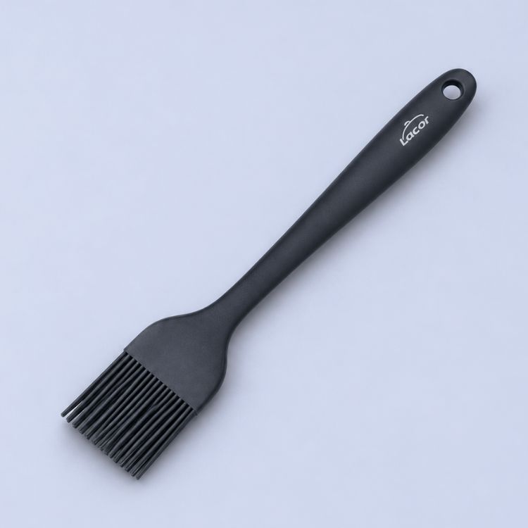 Pincel de silicona gris oscuro