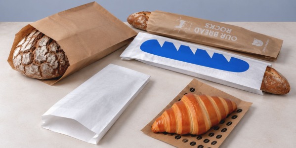 Bolsas de papel para panadería: tipos y usos en obrador